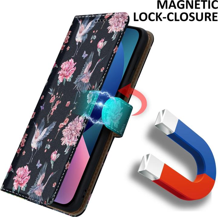 Immagine prodotto Cadorabo Copertina del libro con stampa (Apple iPhone 13 mini)
