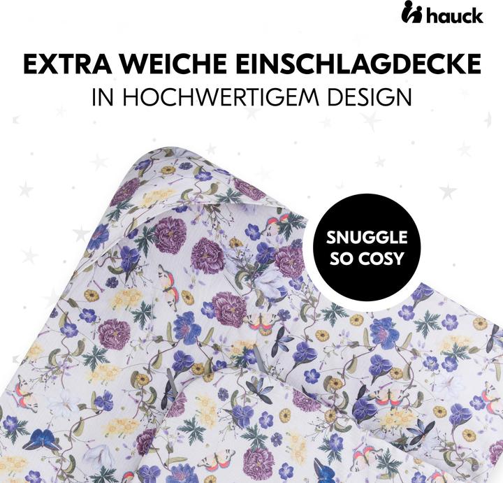 Actual product image Hauck Snuggle so Cosy Beige Floral (75 x 75 cm)