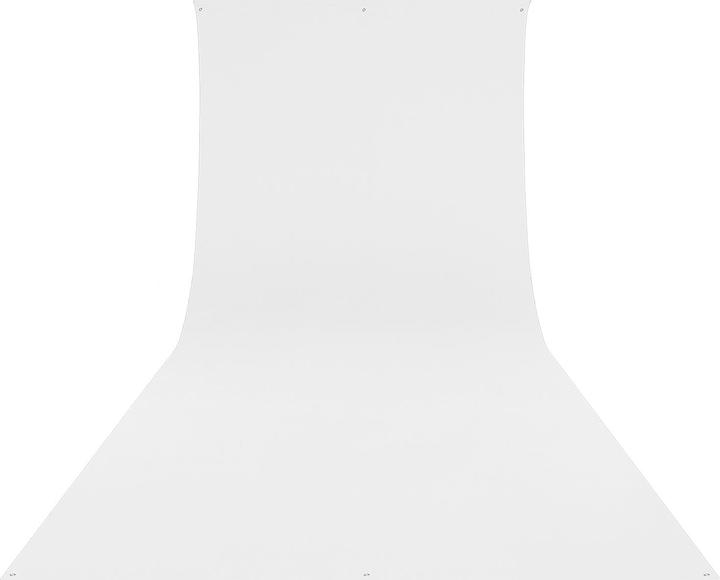 Image du produit Westcott 139 Tissu de fond (2,7 x 6m), blanc, infroissable (270 cm, 600 cm)