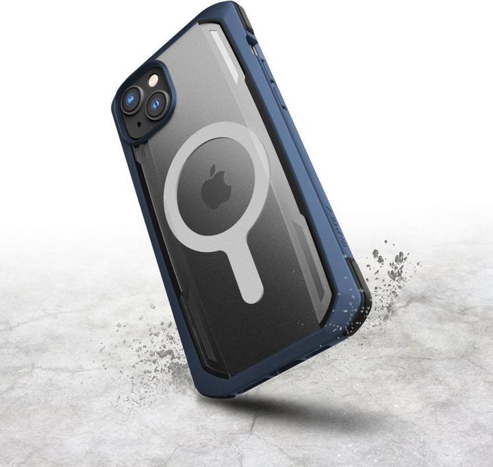 Actual product image X-Doria Raptic Secure Case for iPhone 14 with Blue Armored MagSafe Cover (Apple iPhone 14)
