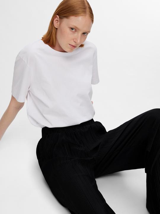Actual product image Selected Femme High waist pleated trousers (XS)