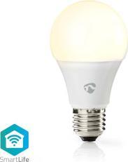 Produktbild Nedis SmartLife - WLAN LED Bulb - E27 - A60 - 800 lm - 9 W - Warmweiss - Sprachsteuerung - Integrier (E27, 9 W, 800 lm, 1 x, F)