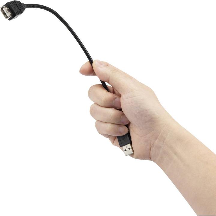 Actual product image Renkforce USB extension gooseneck 0.16 m (0.16 m, USB 2.0)
