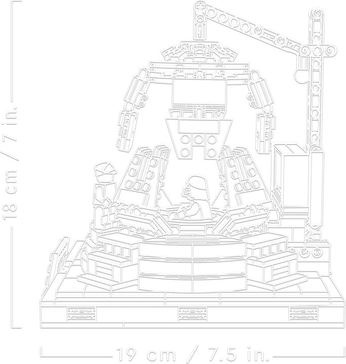 Image du produit LEGO Dark Vador - Chambre de méditation (75296, LEGO difficiles à trouver)