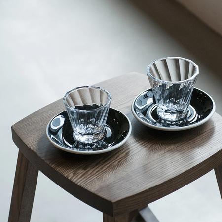 Actual product image Sellmer 120ml Twisted Cortado Glass (clear), Urban Glass (120 ml, 1 x)