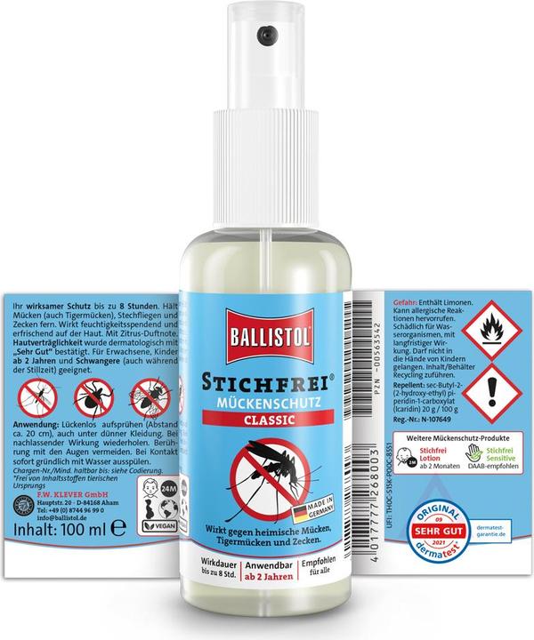 Actual product image Ballistol Sting-free (100 ml)
