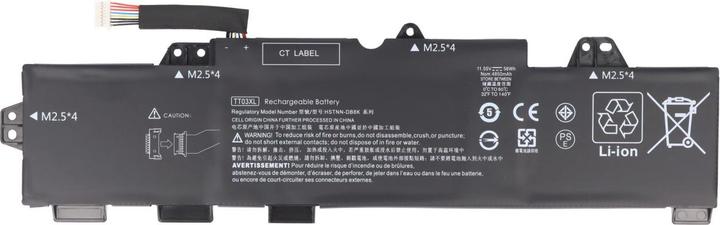 Produktbild AccuCell Akku HP EliteBook 850 G5 (4850 mAh)