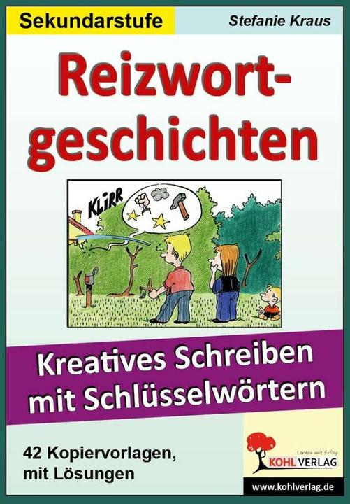 Immagine prodotto Reizwortgeschichten. Kreatives Schreiben mit Schlüsselwörtern (Tedesco, Stefanie Kraus, 2008)