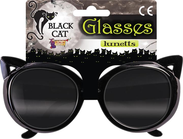 Produktbild Bristol Novelty Schwarze Katze Sonnenbrille Kunststoff