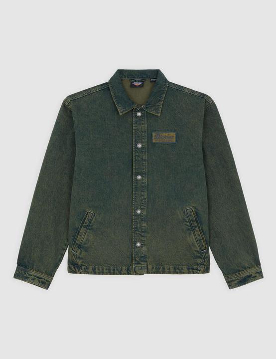 Produktbild Dickies Lewistown Denim Jacket Green Tone Fade (L)