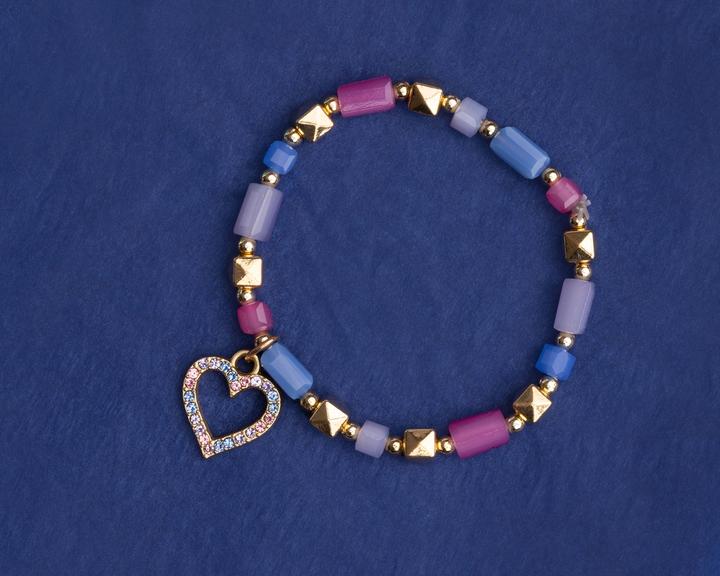 Actual product image Great Pretenders Heart of Gold bracelet, 2 pcs