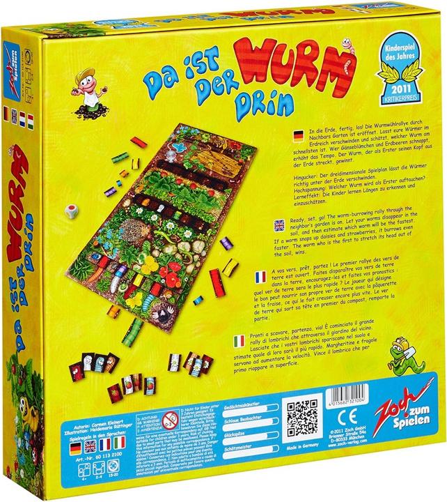 Actual product image Zoch There's the worm in it (German, French, Italian)