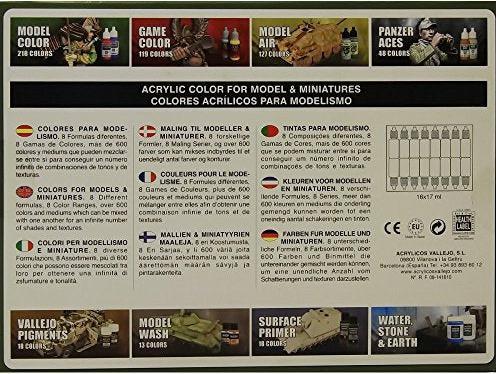 Actual product image Vallejo Color set 16x17ml
