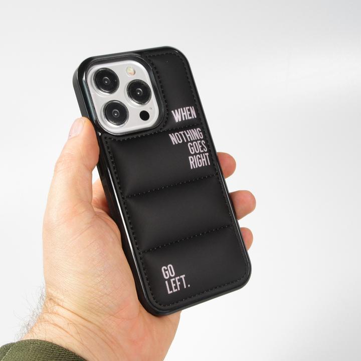 Produktbild PhoneLook Hülle Silikon 3D Kissen Go Left (Apple iPhone 15 Pro)