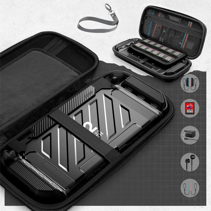 Produktbild Supcase Carrying Plus für Nintendo Switch 2 - Schwarz (Switch)