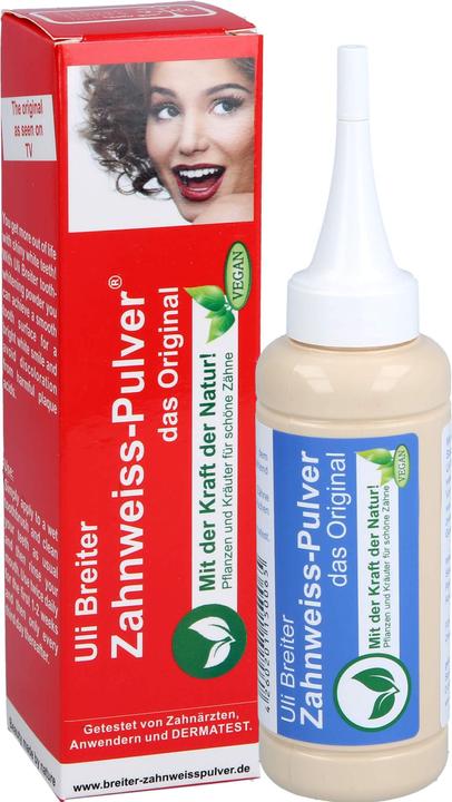 Produktbild Basler Uli Breiter Zahnweiss-Pulver Auftrageflasche 40 g (1 Stk.)