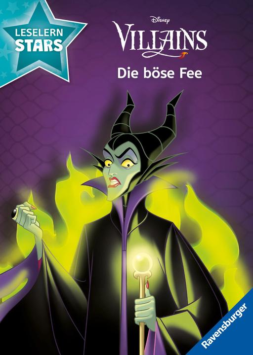 Immagine prodotto Ravensburger Disney Villains: Die böse Fee – Lesen lernen mit den Leselernstars – Erstlesebuch – Kinder ab 6 (Tedesco, Sarah Dalitz, 2024)