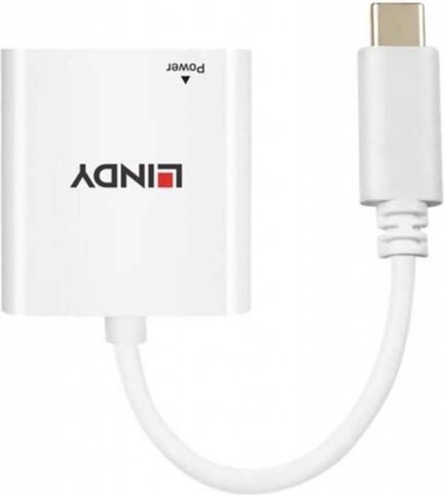 Actual product image Lindy USB Typ C — RJ45 (0.11 m, USB 3.1)