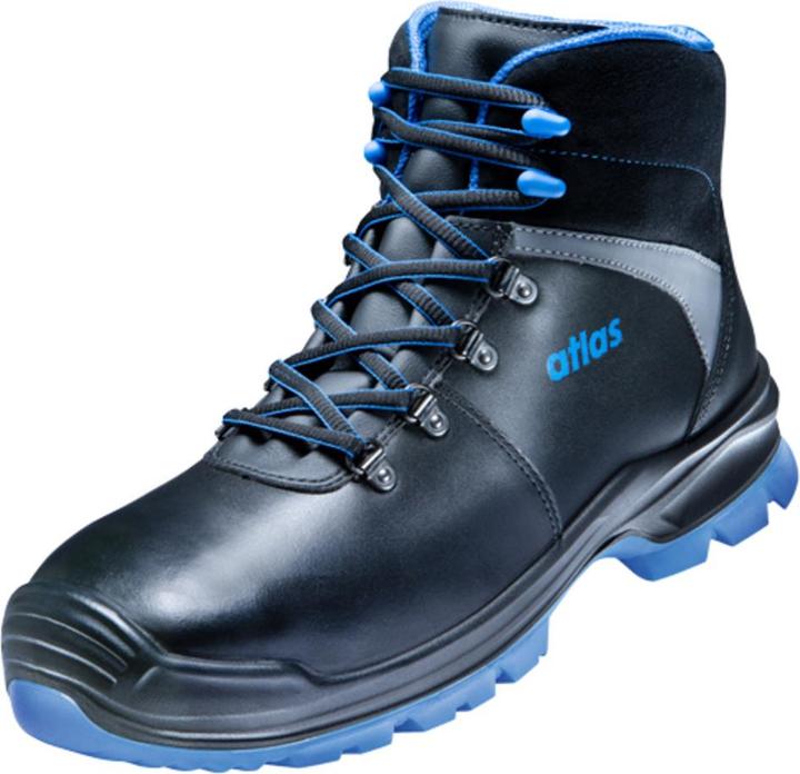 Actual product image Atlas Men's S3 safety shoes "SL 525 XP BLUE 2.0" black size 40 (S3, 40)