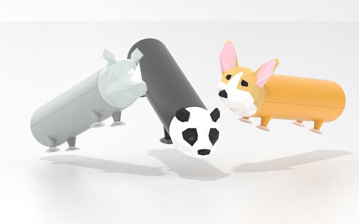 Actual product image Mobility on Board Power Pets Corgi (4800 mAh)