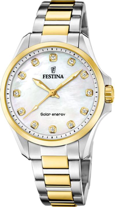 Festina F20655/1 Solar Energy Damenuhr 35mm 5ATM (Analoguhr, 35 mm)