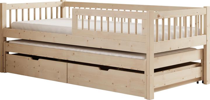 Image du produit ADRK Furniture Lit d'enfant Orio avec matelas (200cm x 90cm)
