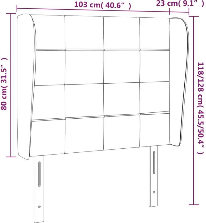 Immagine prodotto VidaXL Sherwynd (103 x 23 x 128 cm)