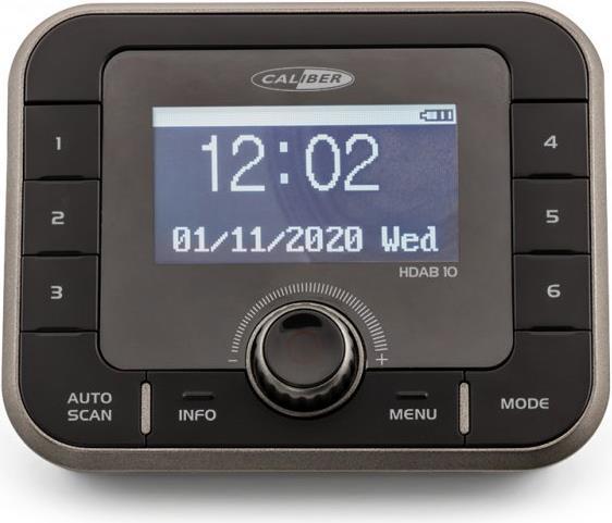 Produktbild Caliber HDAB10 DAB+Empfänger und Bluetooth Sender (FM, DAB+, Bluetooth)