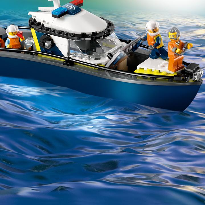 Actual product image LEGO Verfolgungsjagd im Polizeiboot (60456, LEGO City)