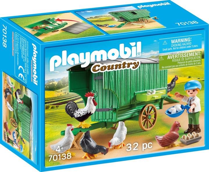 Produktbild Playmobil Mobiles Hühnerhaus (70138, Playmobil Country)