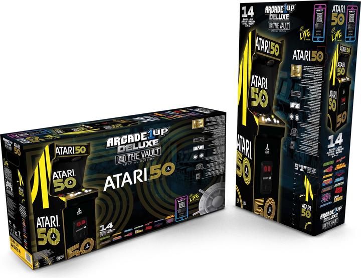 Image du produit Arcade1Up - Atari 50th Annivesary - 50 Jeux en 1 - Deluxe Arcade Machine