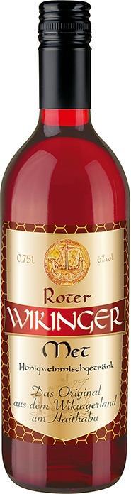 Produktbild Wikinger Met Roter Wein mit Kirschsaft (1 x 75 cl)
