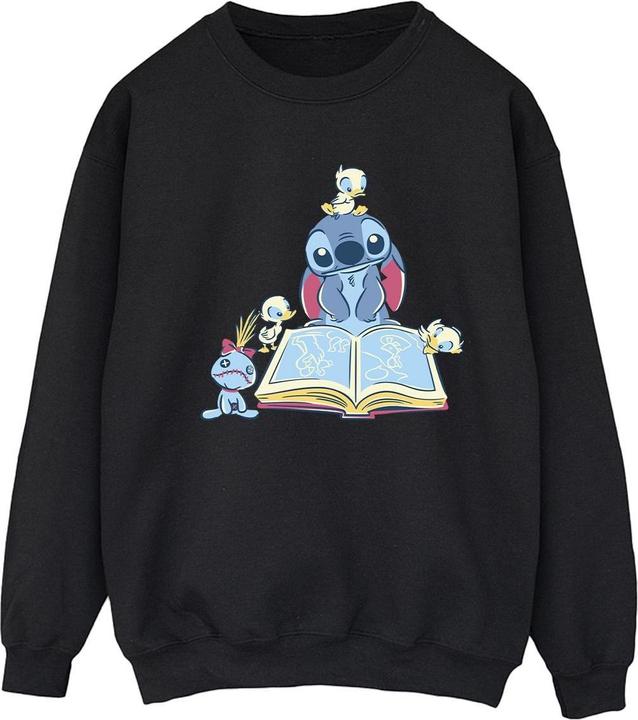 Immagine prodotto Disney Lilo & Stitch Reading A Book Felpa Donna (S)