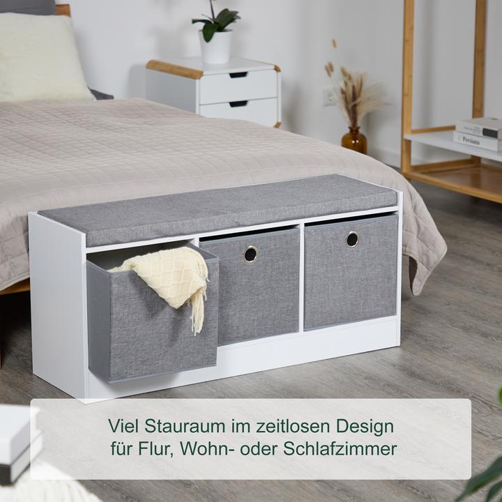 Immagine prodotto Relaxdays Panca contenitore (102 cm)