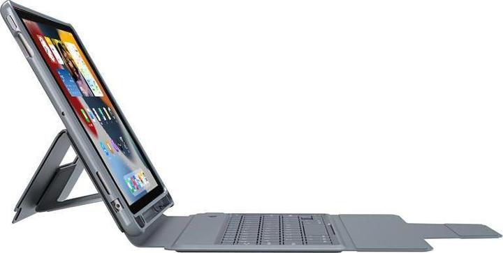 Actual product image eSTUFF Folio Keyboard Case iPad 10.2 DE Layout German QWERZ layout. Bluetooth 5.0 connection. micro (DE, iPad 10.2)