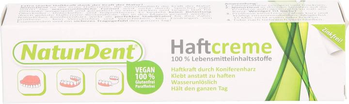 Roha NaturDent Haftcreme zur Befestigung des Zahnersatzes, 40 g Creme