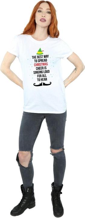 Produktbild Elf Christmas Cheer Text TShirt (XXL)