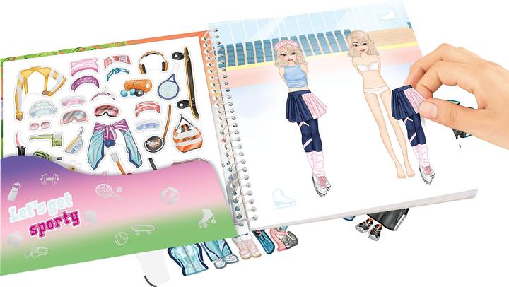 Produktbild Top Model Topmodel - Dress Me Up Stickerbook Sports (413808)