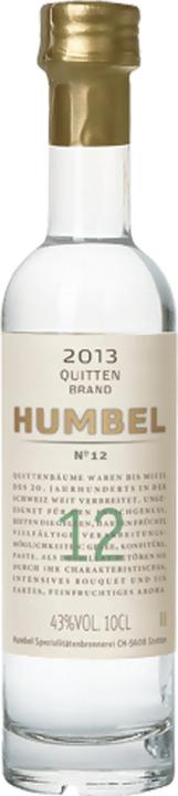 Produktbild Humbel Quittenbrand Nr. 12 (3 x 50 cl)
