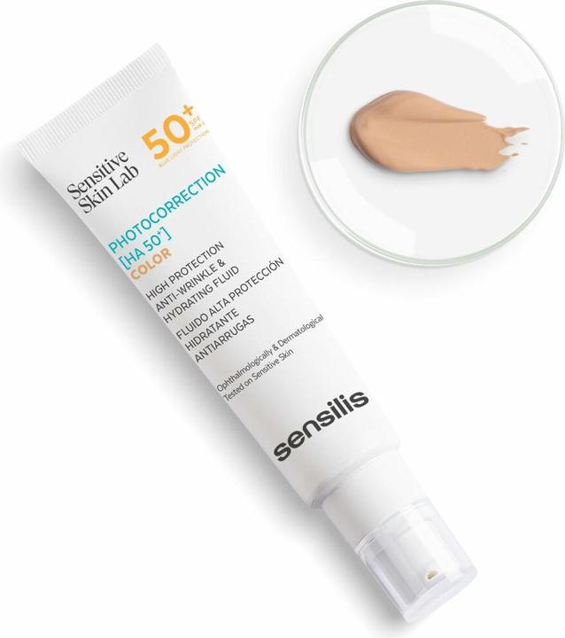 Image du produit Sensilis Photocorrection Ha Spf50 Couleur 50ml (Crème solaire, SPF 50, 50 ml, 80 g)