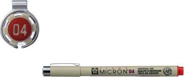 Immagine prodotto Sakura Fineliner Pigma Micron 0.4mm XSDK0419 (Rosso, 1 x)