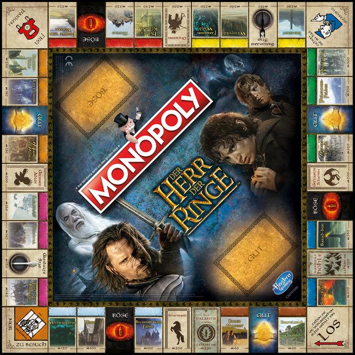 Produktbild Hasbro Monopoly Herr der Ringe (Deutsch)