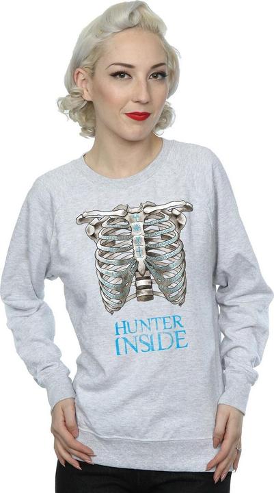 Actual product image Supernatural Womens/Ladies Hunter Inside Sweatshirt (XL)