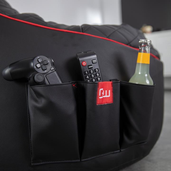 Image du produit Gamewarez Sac de siège de jeu Crimson Hurricane 2.0