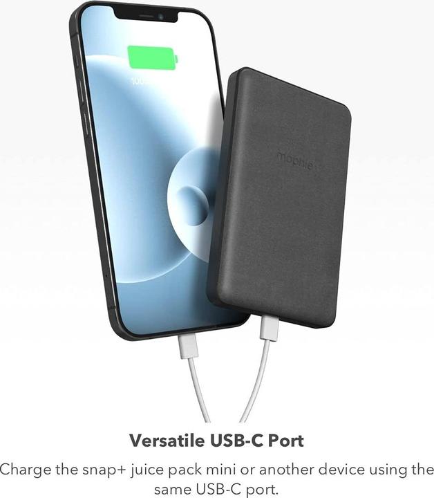 Produktbild mophie Snap+ Juice Pack Mini (5000 mAh, 12 W)