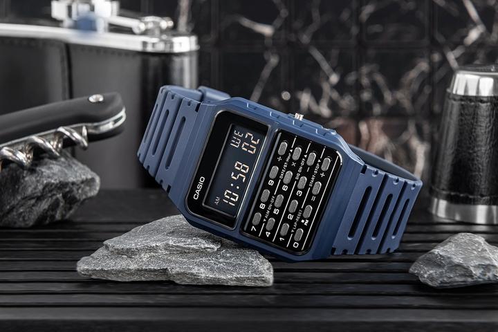 Actual product image Casio CA-53WF-2BEF watch (9822) (Digital watch, 34 mm)