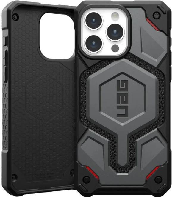 Produktbild UAG iPhone 16 Pro Max - Monarch Pro Back Cover, Magsafe, grau (Apple iPhone 16 Pro Max)