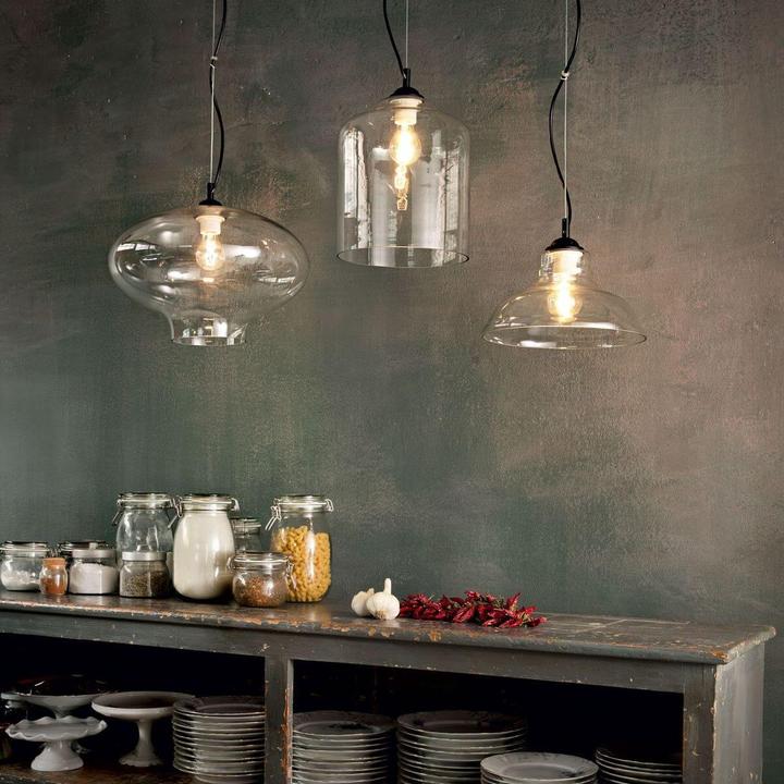 Immagine prodotto Ideal lux BISTRO' lampada a sospensione E27 ⌀400mm dimmerabile Clear 120898 (E27)