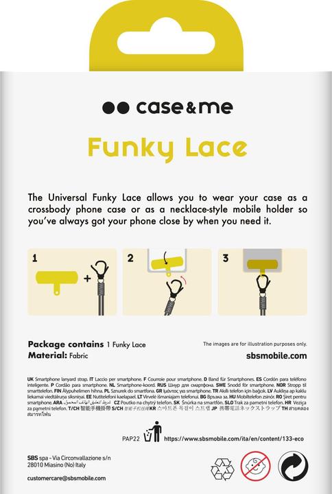 Actual product image Caseme Plaster-shaped universal lanyard for smartphones