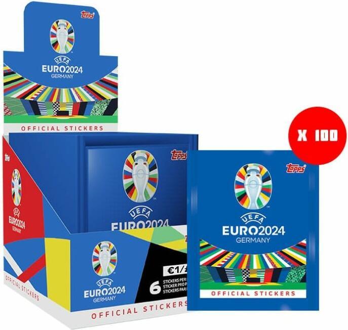 Produktbild Topps Euro 2024 Sticker Collection - Display Box (Deutsch, Booster Display)